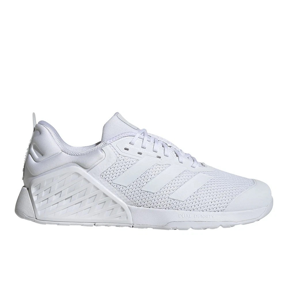 Mens Size 8- adidas Dropset 3 Training Weightlifting White Gym Shoes IH8289